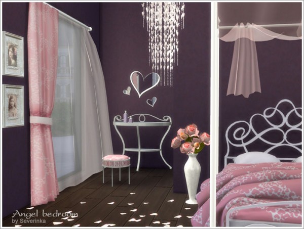  Sims by Severinka: Angel bedroom