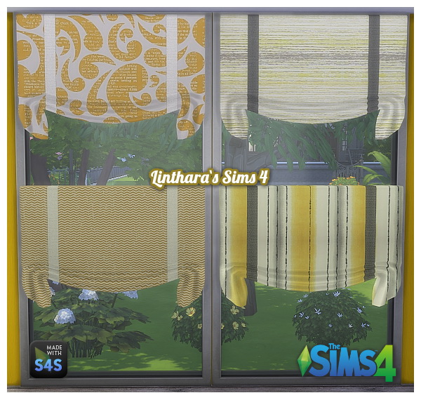  Lintharas Sims 4: Livingroom Sunny Side