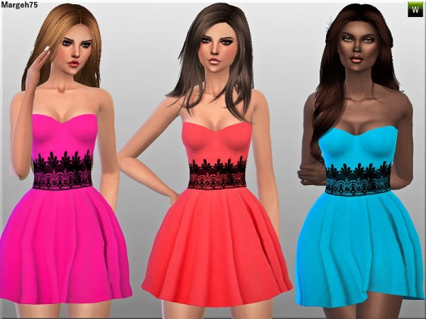 Sims 3 Addictions: Just A Dress by Margies Sims • Sims 4 Downloads