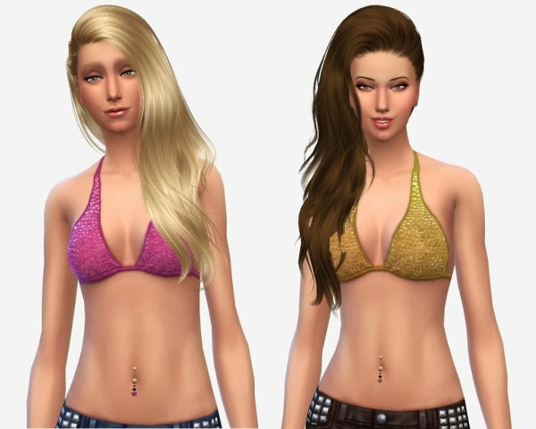  19 Sims 4 Blog: Belly  piercing set