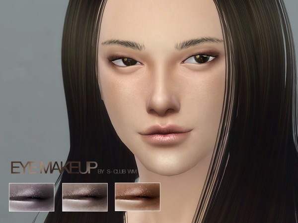 The Sims Resource: WM eyeshadow 01 by S Club