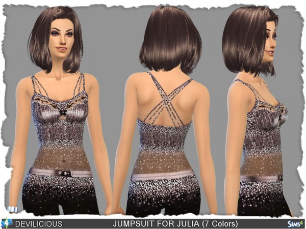  The Sims Resource: Outfits For Julia by Devilicious