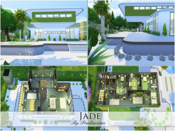  The Sims Resource: Jade house by Praline