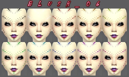  Decay Clown Sims: Blush 05 and 06