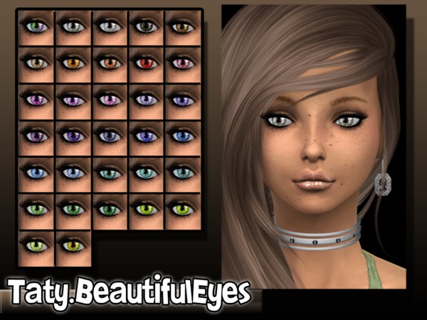  The Sims Resource: Beautiful Eyes by Taty