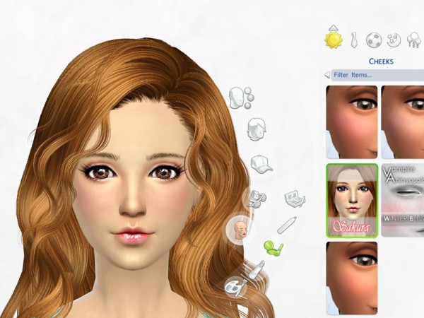  The Sims Resource: Blush 01 by Sakura Phan