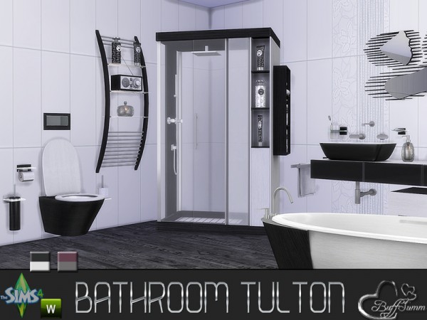  The Sims Resource: Tulton Bathroom set 1 by BuffSumm