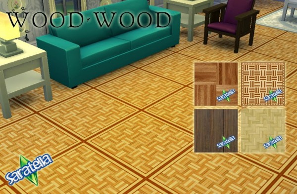  Saratella`s Place: Wood Wood floor