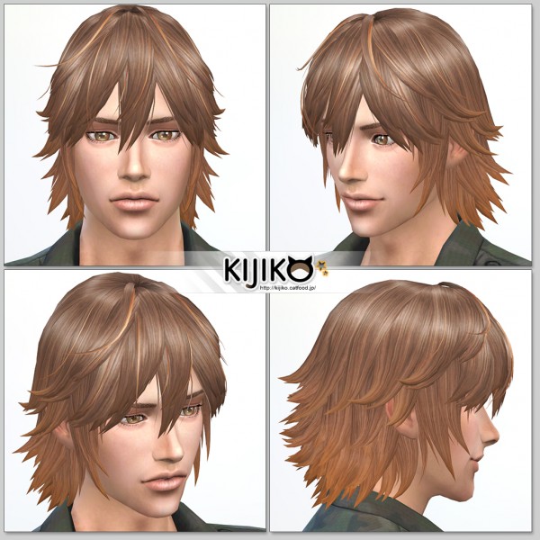  Kijiko: Spiky Layered (for male)