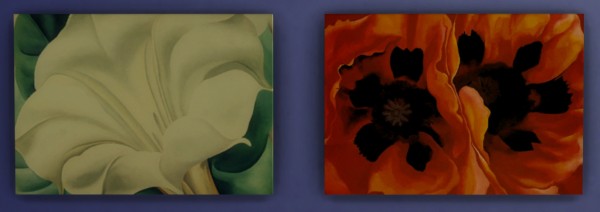  Mod The Sims: Georgia Okeeffe 5 More Paintings by ironleo78