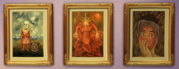  Mod The Sims: Frida Kahlo 6 Paintings by ironleo78