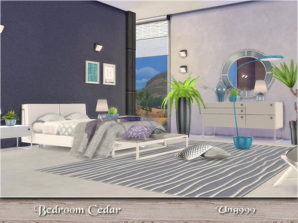  The Sims Resource: Bedroom Cedar by ung999