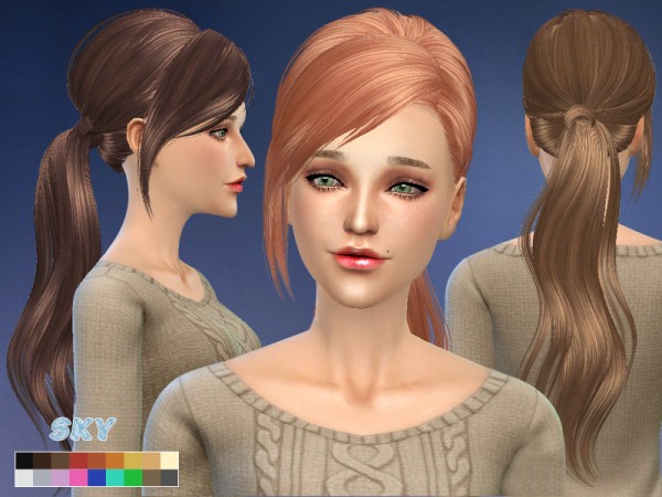  The Sims Resource: Skysims hair 208