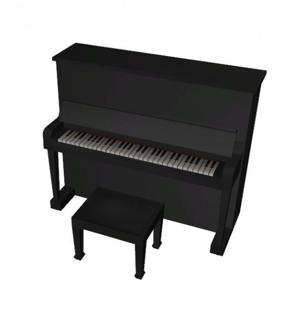  Mod The Sims: Simple Upright Piano by ugly.breath