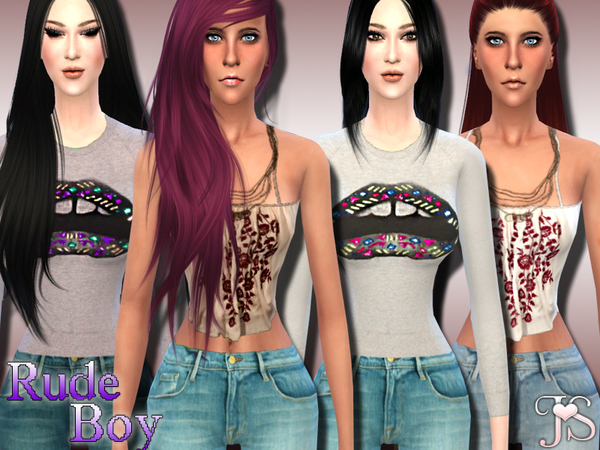  The Sims Resource: Rude Boy Outfit by Java Sims