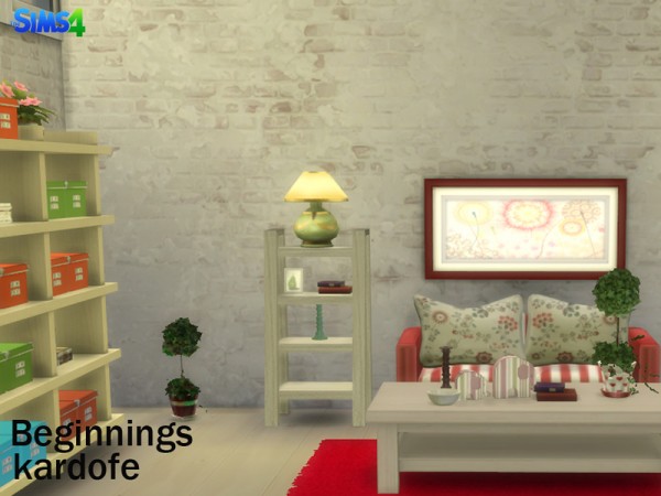  The Sims Resource: Beginnings livingroom