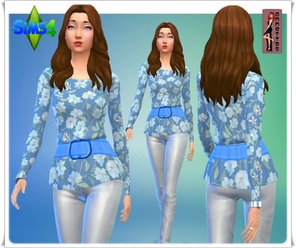  Annett`s Sims 4 Welt: Shirt Romantic