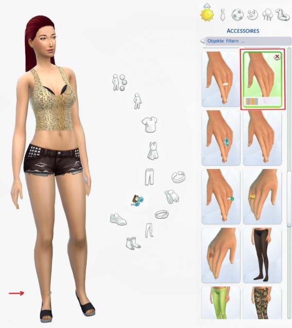  19 Sims 4 Blog: Ankle bracelet