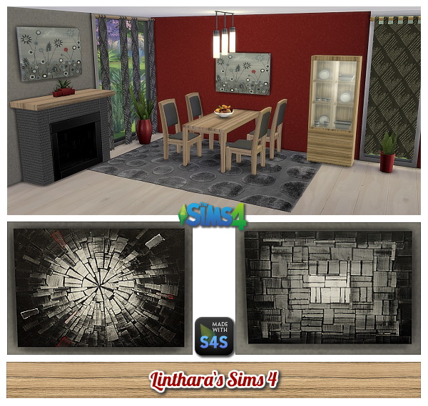 Lintharas Sims 4: Paintings