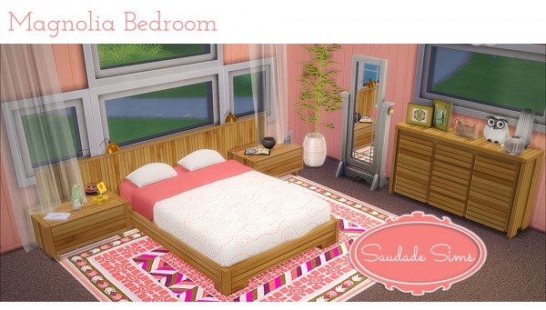  Saudade Sims: Magnolia Bedroom