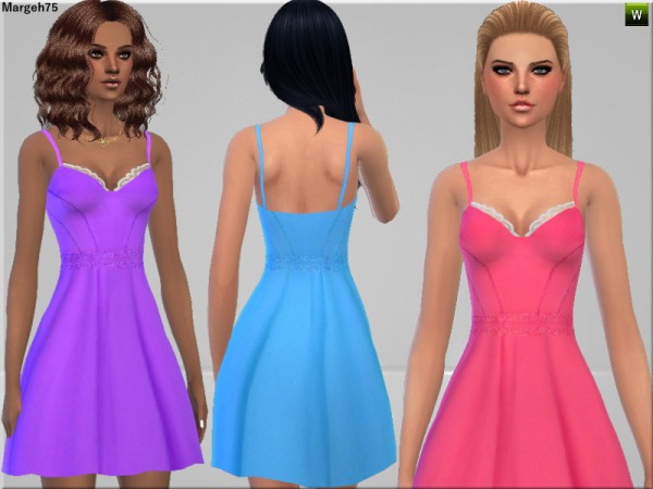 Sims 3 Addictions: Pretty Little Dress by Margies Sims