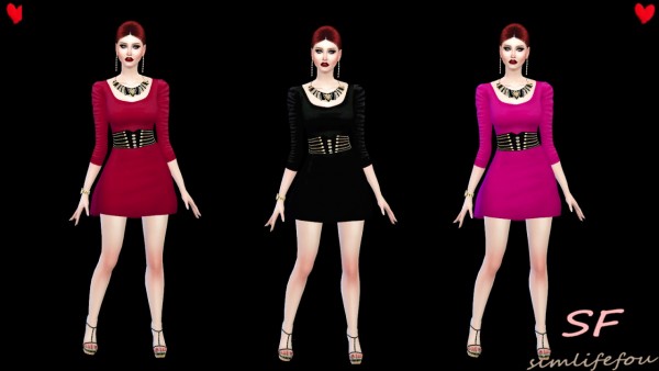  Simlife: Cute dress with a new mesh
