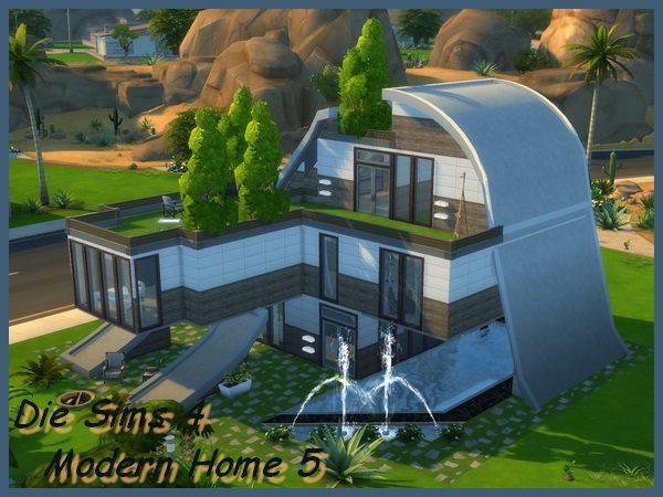  Akisima Sims Blog: Modern home 5