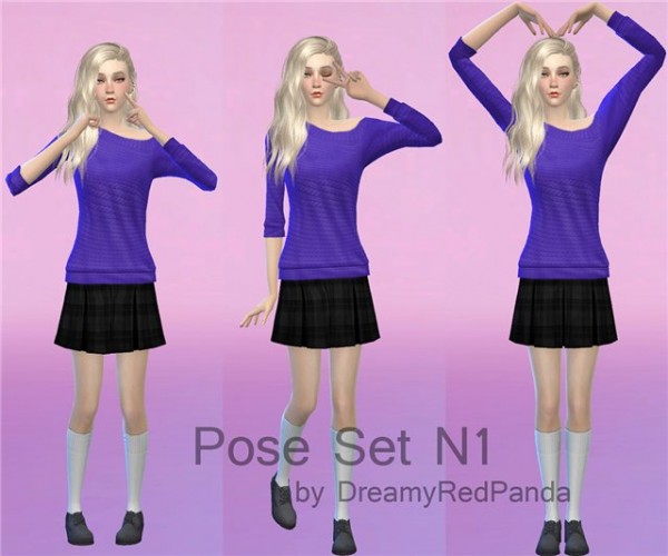  The Sims Models: Poses  by DreamyRedPanda