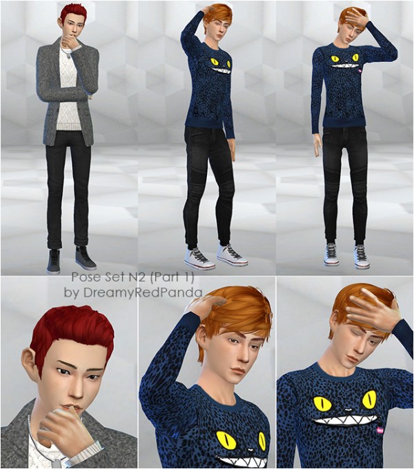  The Sims Models: Poses  by DreamyRedPanda