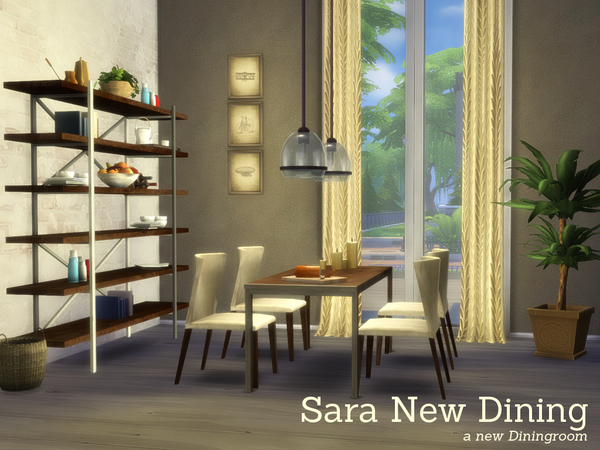  The Sims Resource: Sara New Dining by Angela