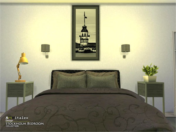  The Sims Resource: Stockholm Bedroom by Artvitalex