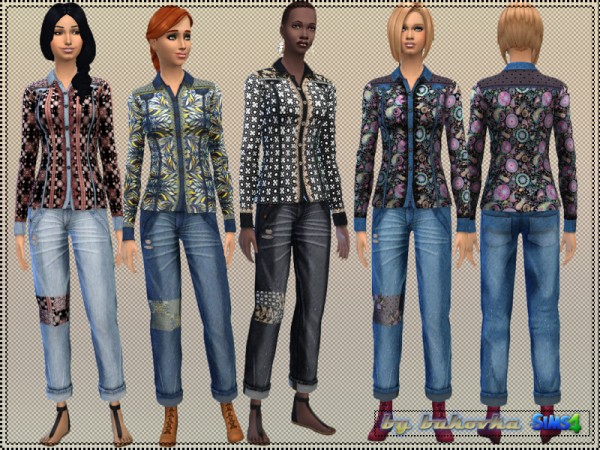  The Sims Resource: Set Boho Style by Bukovka