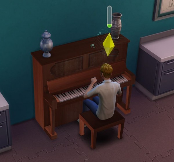  Mod The Sims: Simple Upright Piano by ugly.breath