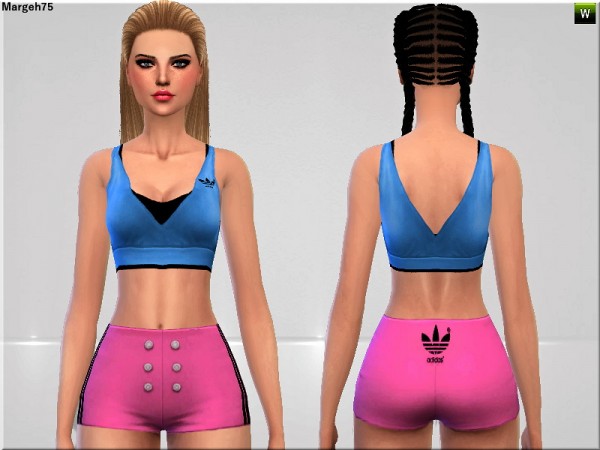  Sims 3 Addictions: Sims 4 Fit N Fine by Margies Sims