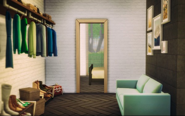  Alachie and Brick Sims: Bamboo bedroom