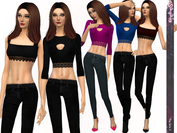  The Sims Resource: Casual Yet Set  by Simsimay