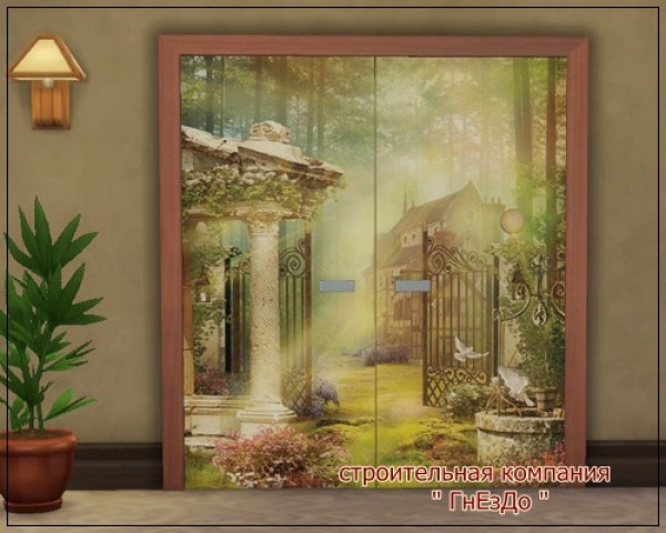 Sims 3 by Mulena: Interior doors Romus