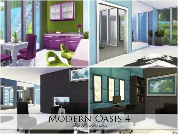  The Sims Resource: Modern Oasis 4 by Praline Sims