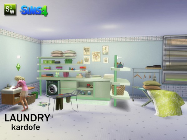 The Sims Resource: Laundry by Kardofe