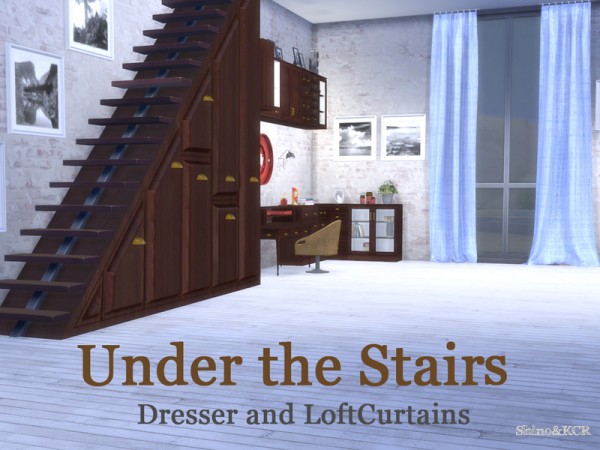  The Sims Resource: Under The Stairs by ShinoKCR