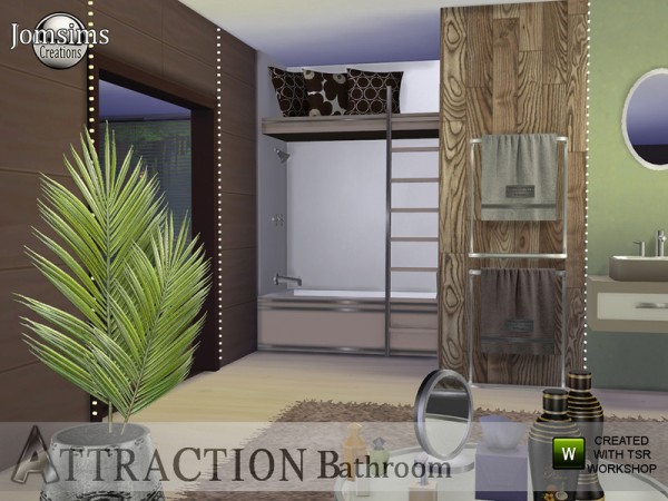  The Sims Resource: Attraction bathroom by Jom Sims