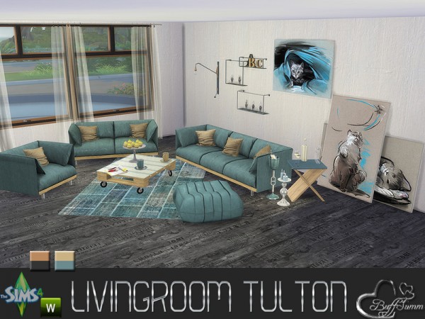  The Sims Resource: Livingroom Tulton