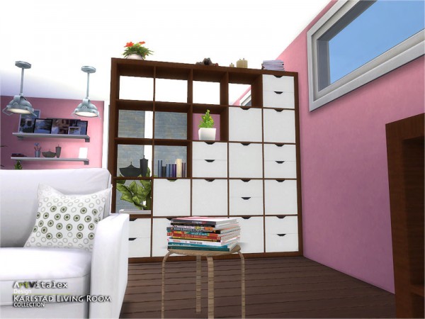  The Sims Resource: Karlstad Living Room by ArtVitalex