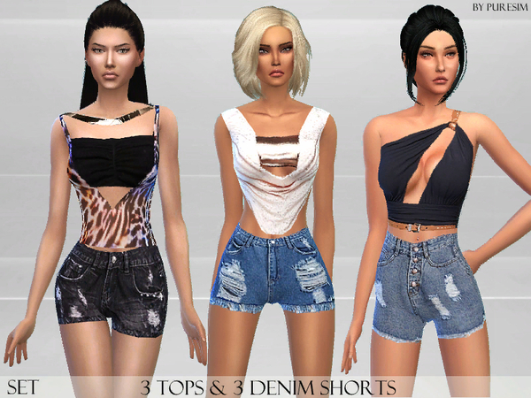  The Sims Resource: Fashionable Set by PureSim