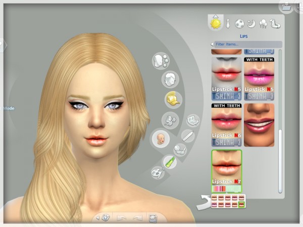  The Sims Resource: Pure Dry Lipstick by tsminh 3