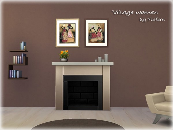  The Sims Resource: Village woman by Neferu