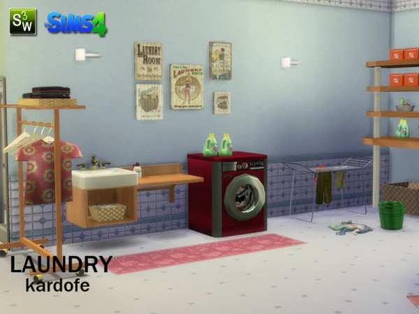  The Sims Resource: Laundry by Kardofe