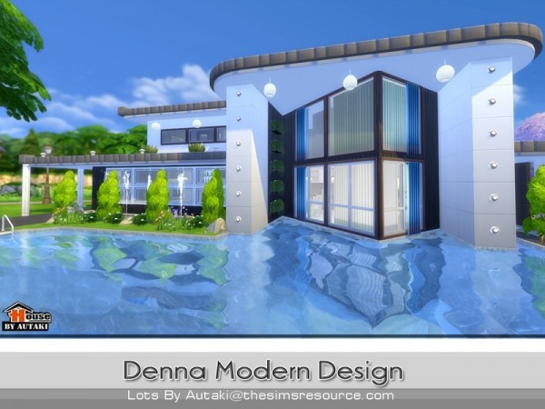  The Sims Resource: Denna Modern Design by AUtaki