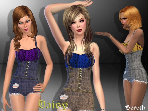  The Sims Resource: Daisy Outfit  by Bereth