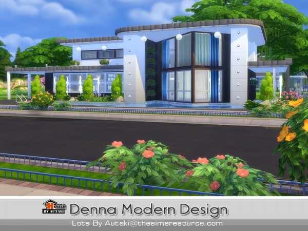  The Sims Resource: Denna Modern Design by AUtaki